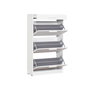 Hanah Home Zapatero Shc-431-Dd-1 Blanco y Diamante